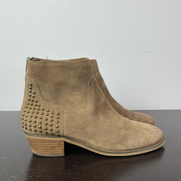 Marc Fisher Brown Studded Design Leather size 10 - Picture 2 of 9